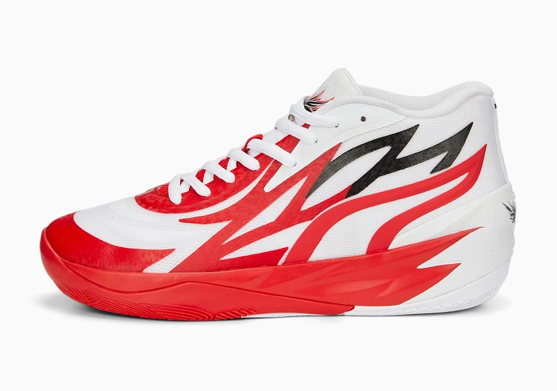 Puma LaMelo Ball MB.02 White Red